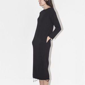 Black Crane Quilt Dress